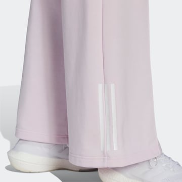 ADIDAS SPORTSWEAR Wide Leg Urheiluhousut värissä vaaleanpunainen