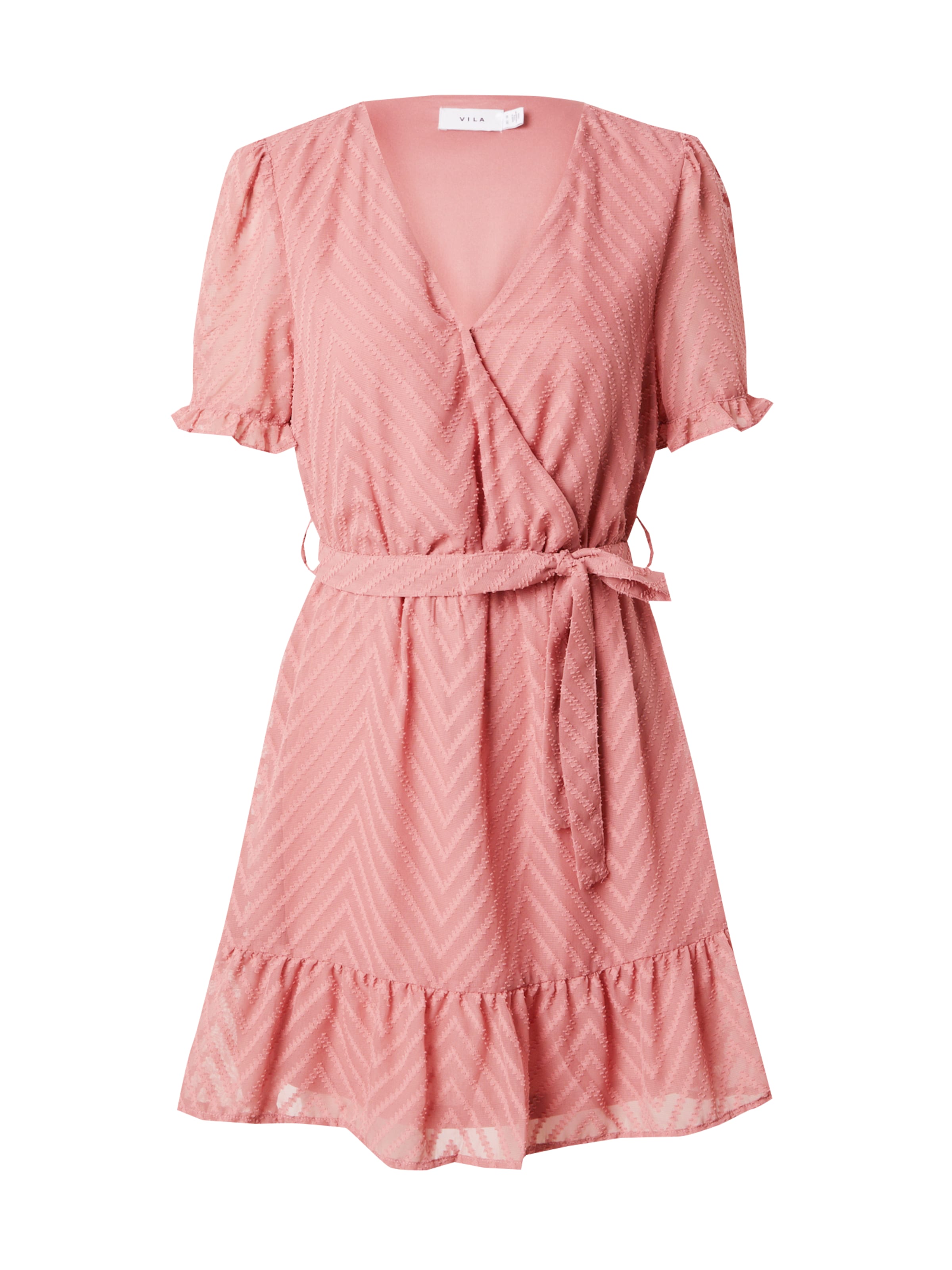 Robe 'VIMICHELLE' VILA en rose : devant
