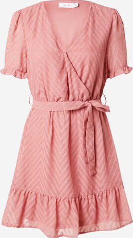VILA Dress 'VIMICHELLE' in Pink: front