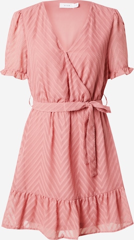 VILA Dress 'VIMICHELLE' in Pink: front