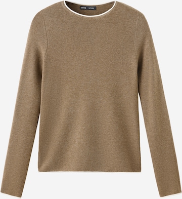 MANGO Pullover 'LUCCAPK' in Braun: Vorderseite