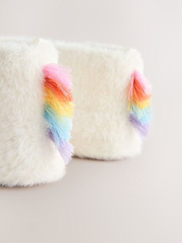 Pantoufle Next en blanc