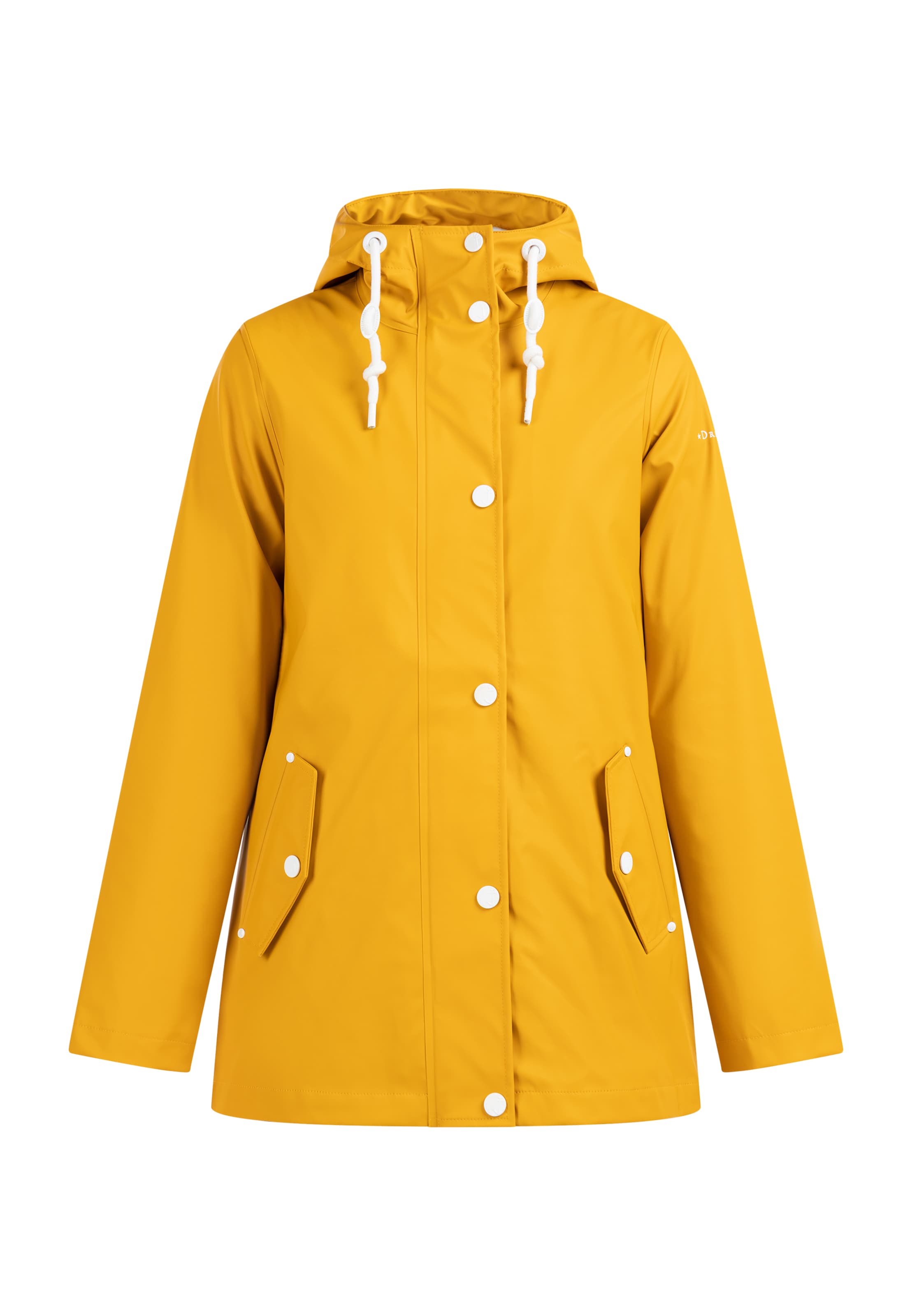 DreiMaster Maritim Преходно яке в жълто: отпред