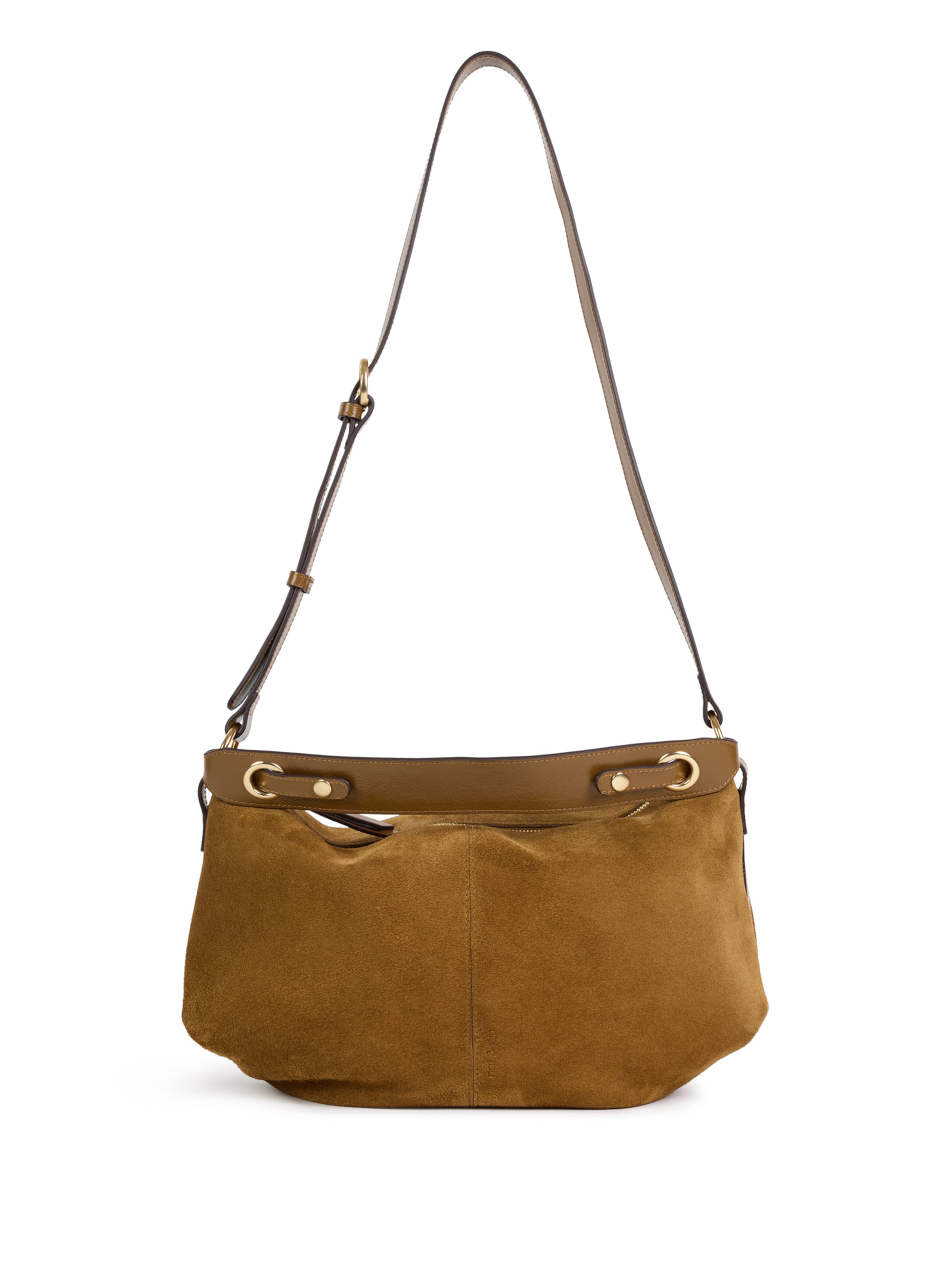Nat&Nin Schoudertas 'Hera' in Bruin: voorkant