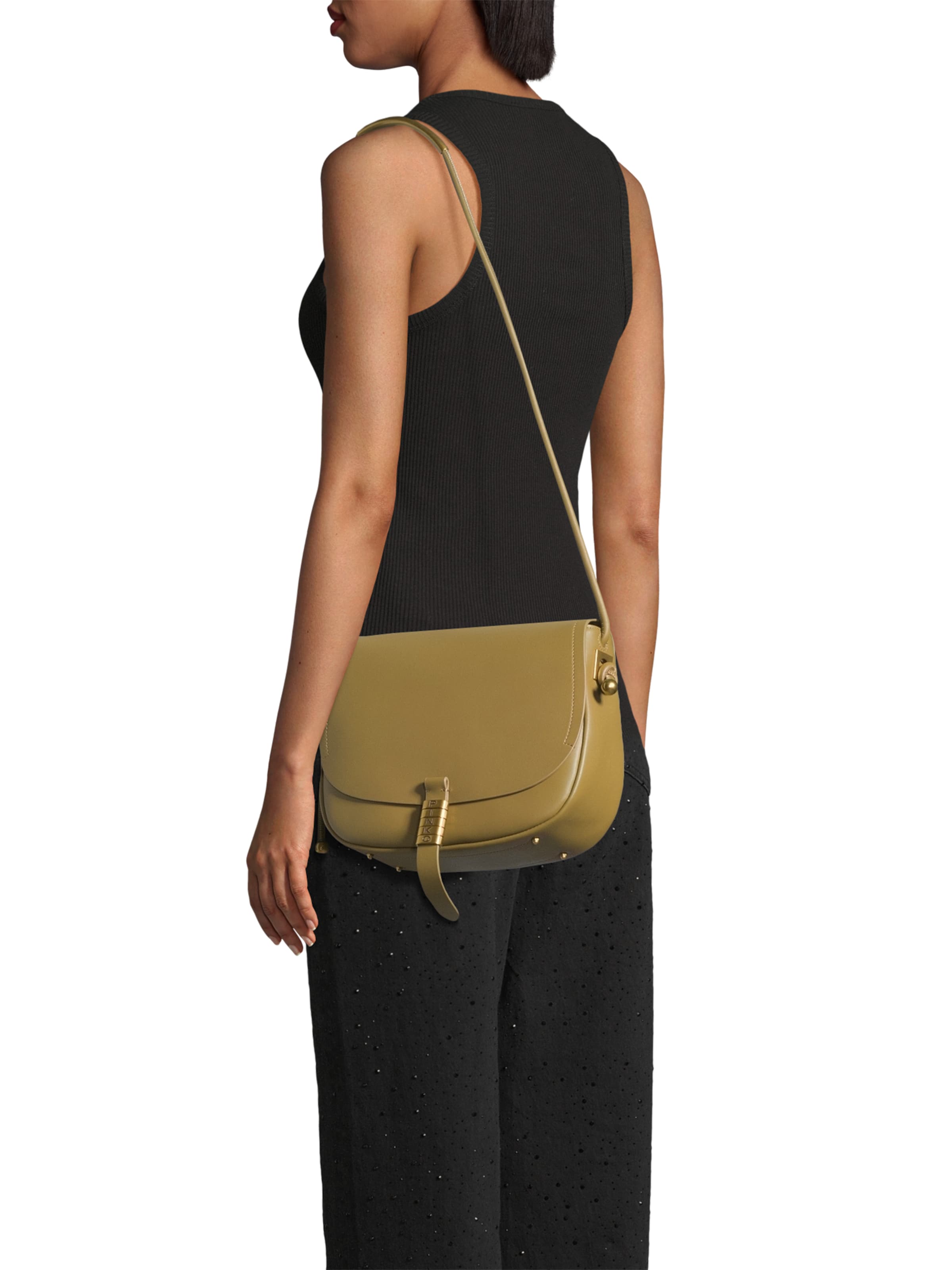 PINKO Shoulder bag in Green