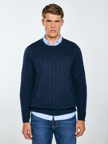 Pull-over 'AMARIS' BIG STAR en bleu : devant