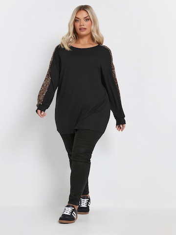 Stil Diva Shirt in Zwart: voorkant