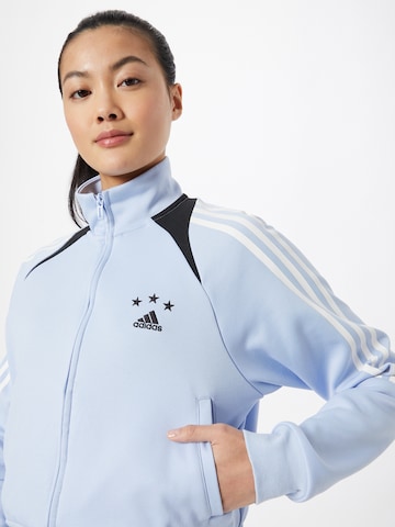 Jachetă de trening 'Tiro Suit Up Lifestyle' de la ADIDAS SPORTSWEAR pe albastru
