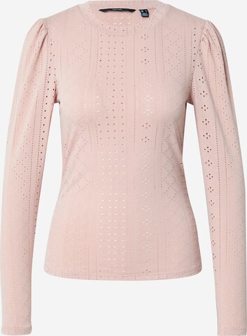 T-shirt 'BILLI' VERO MODA en rose : devant