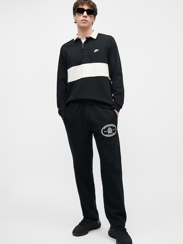 Nike Sportswear Обычный Штаны 'Club' в Черный