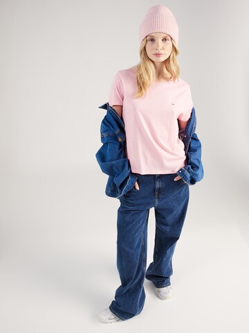 Maglietta di Tommy Jeans in rosa