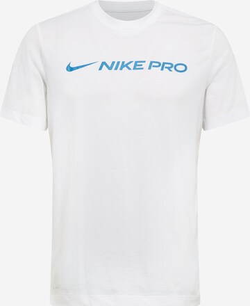 NIKE Functioneel shirt in Wit: voorkant