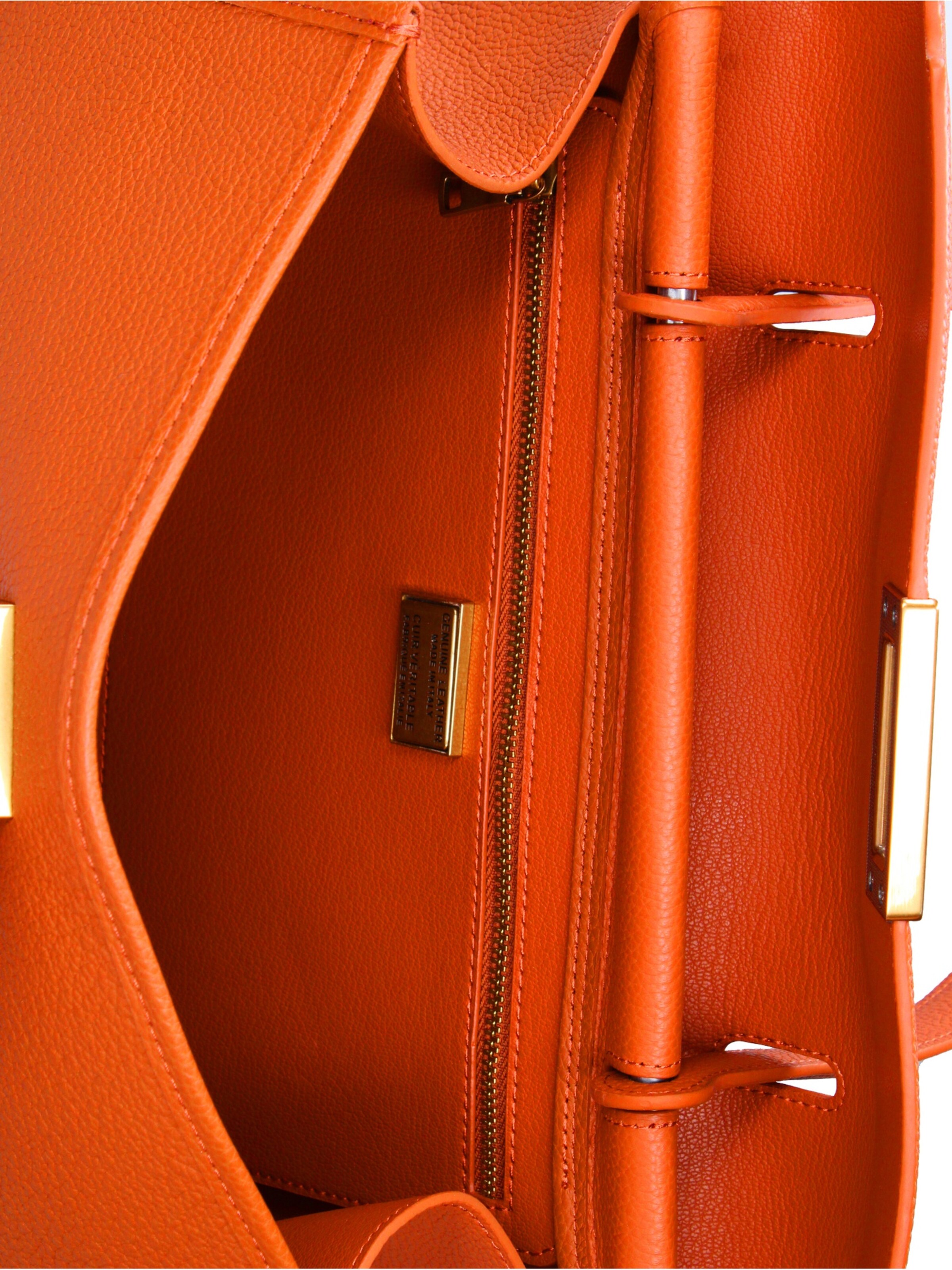 Borsa a spalla di Gave Lux in arancione