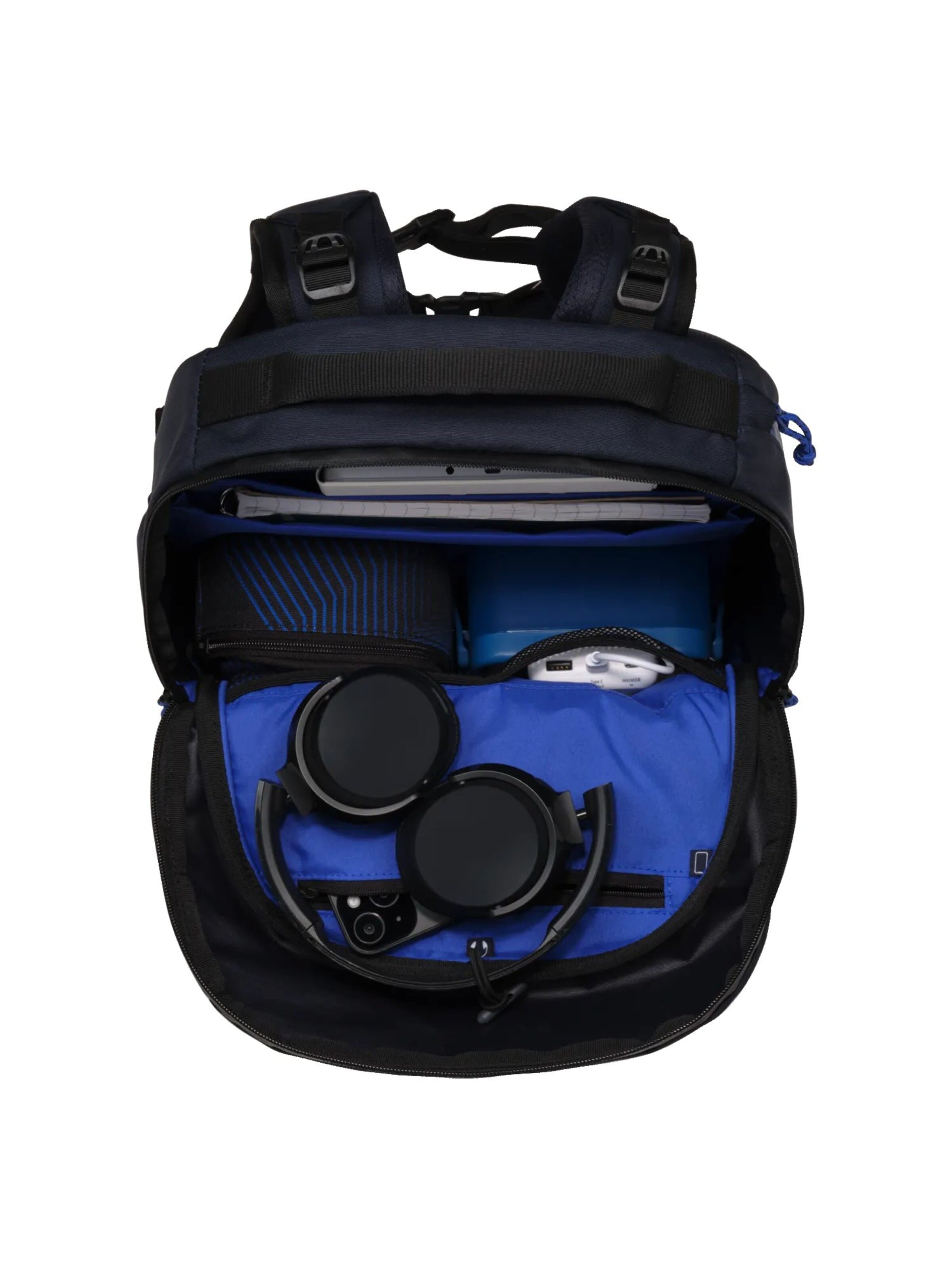 Satch Rucksack 'Schulrucksack con:next'‌‌‌‌‌ in Blau