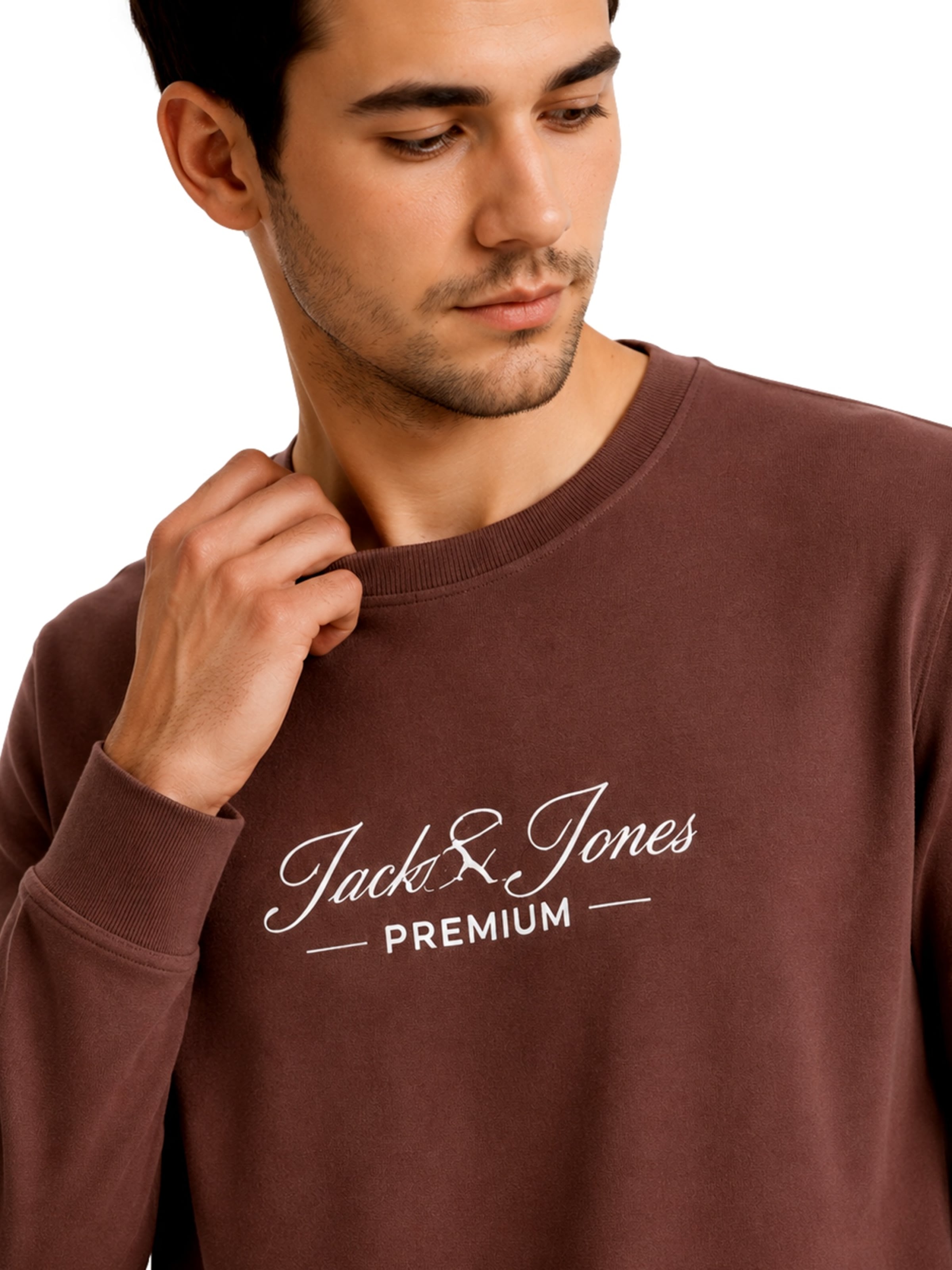 JACK & JONES Shirt 'JPRBLALucas' in Bruin