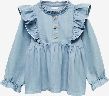 MANGO KIDS Blouse 'ANDREAB' in Blue: front