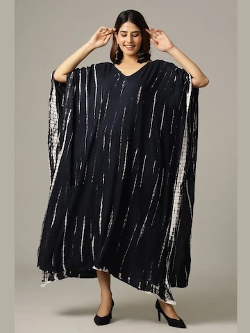 PfauGermany Oversizekleid 'Kaftan  Einheitsgröße .Brust- / Brustumfang – 170 cm . Länge 130 cm'‌‌‌‌‌‌‌ in Schwarz
