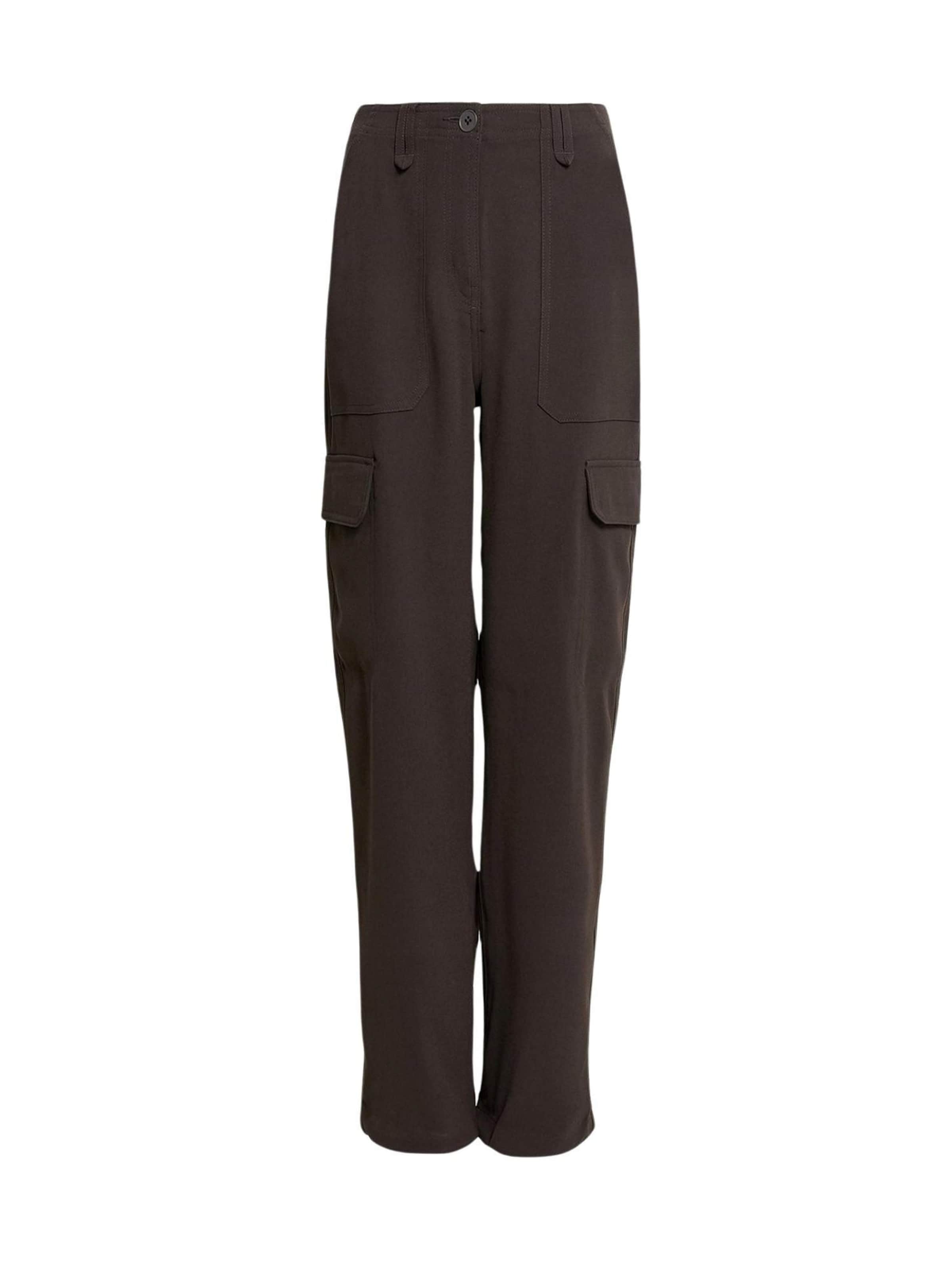 Marks & Spencer Regular Cargobroek in Bruin: voorkant