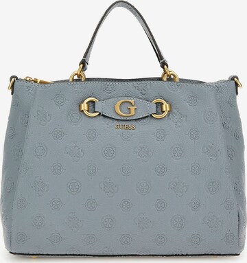 Borsa a mano 'Izzy Peony' di GUESS in blu: frontale