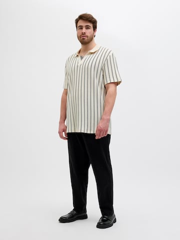 Jack & Jones Plus Paita 'JPRBLUHarry' värissä valkoinen