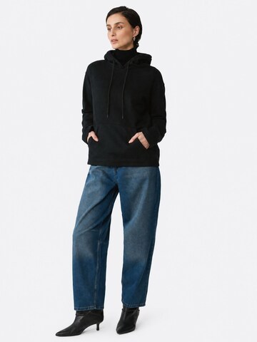 Sweat-shirt Ethiquet en noir
