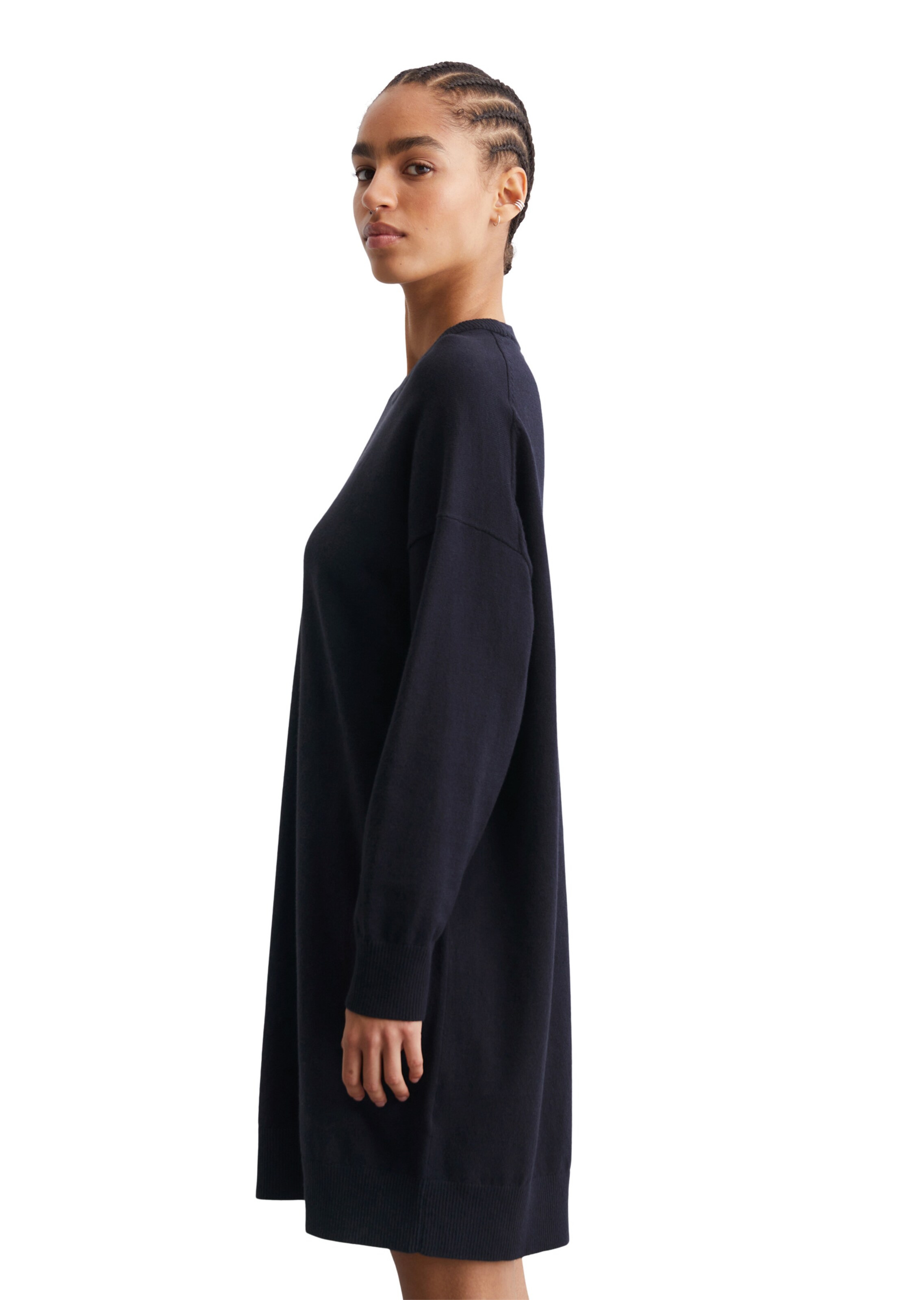 Marc O'Polo DENIM Gebreide jurk in Blauw