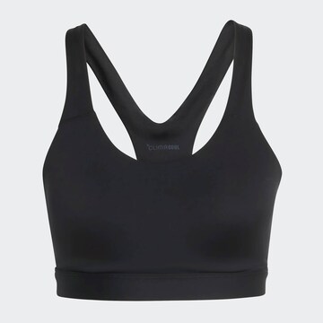 ADIDAS PERFORMANCE Bustier Sport-BH in Schwarz