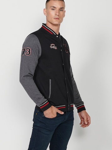 Veste mi-saison KOROSHI en noir