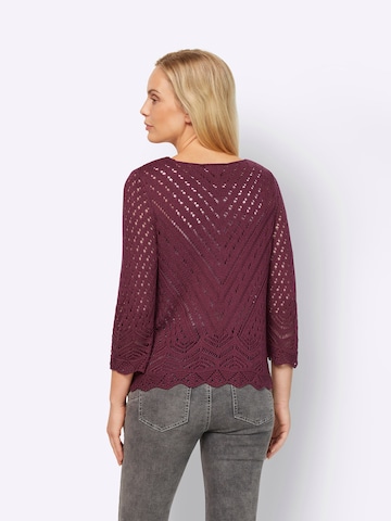 Pull-over heine en rouge