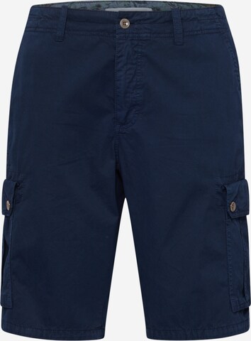 bugatti Regular Cargo Pants in Blue: front