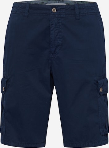 bugatti Cargo Pants in Blue: front