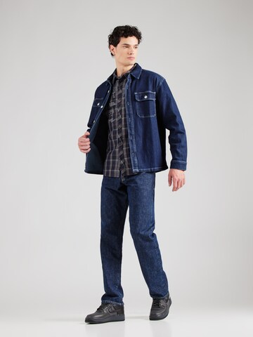 CAMP DAVID Regular Fit Hemd in Schwarz
