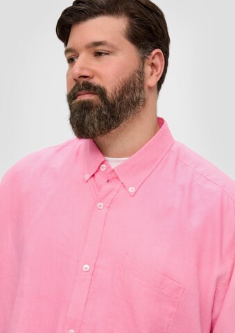 s.Oliver Slim fit Overhemd in Roze