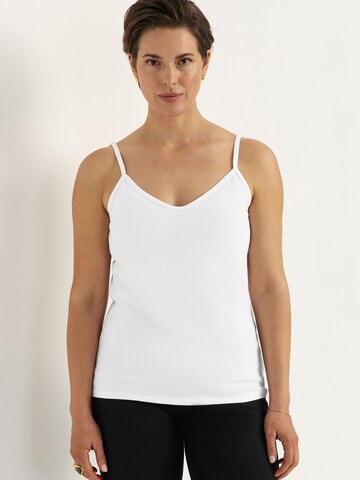 Cellbes of Sweden Top in Weiß: Vorderseite