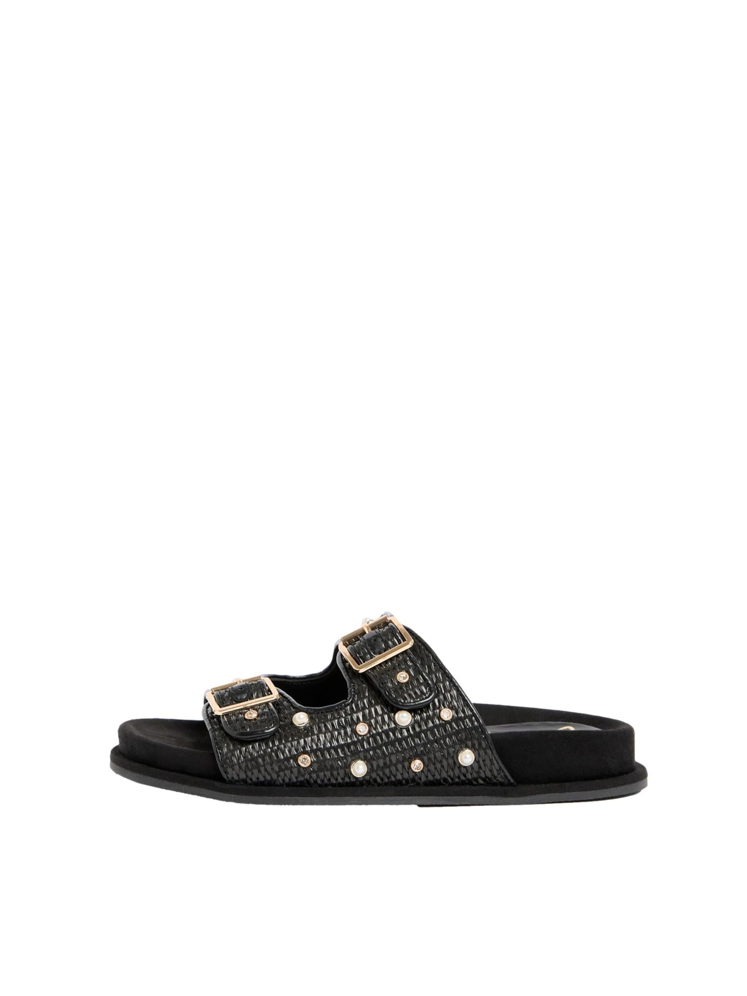 Lipsy Pantolette in Schwarz: Vorderseite