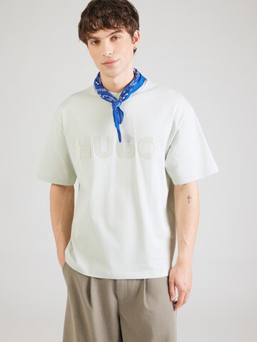 T-Shirt 'Dinkee' HUGO en vert : devant