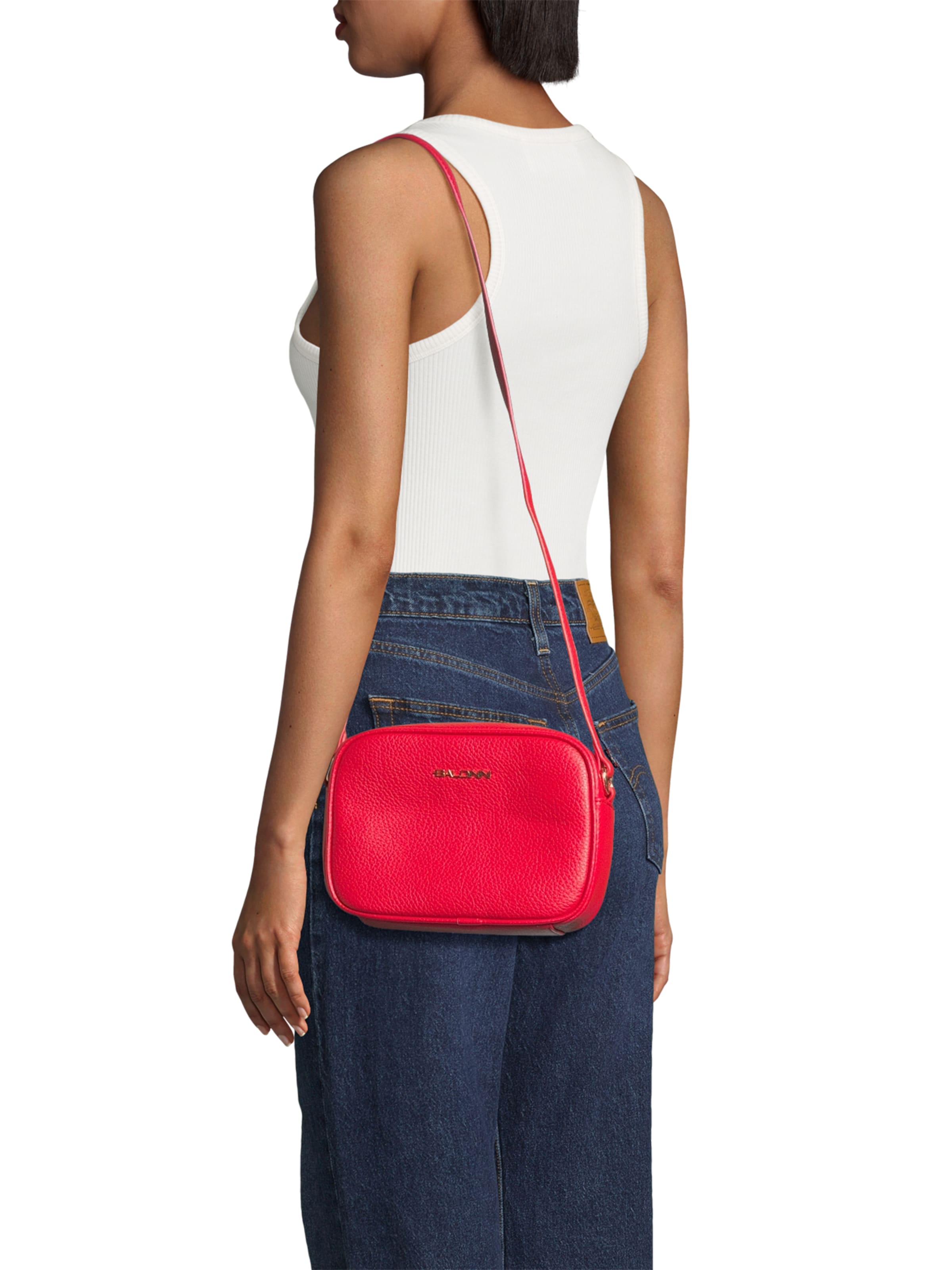 BALDININI Сумка через плечо 'Tracy 001' в Красный: спереди