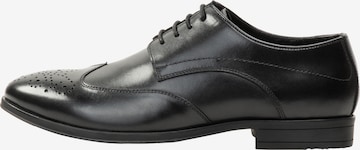DreiMaster Klassik - Zapatos con cordón en negro: frente
