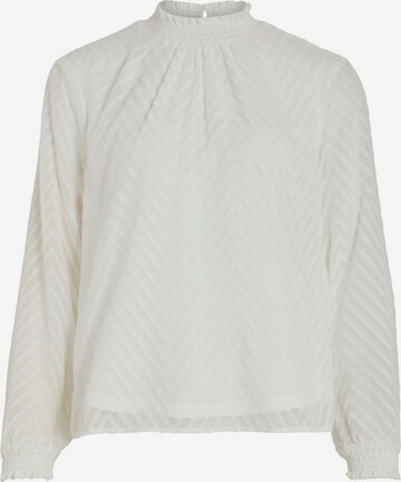 Vila Petite Bluse i hvid: forside