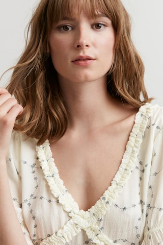 Atelier Rêve Blouse 'IROLIVE' in Beige