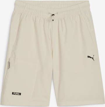 PUMA Pants 'DESERT ROAD' in White: front