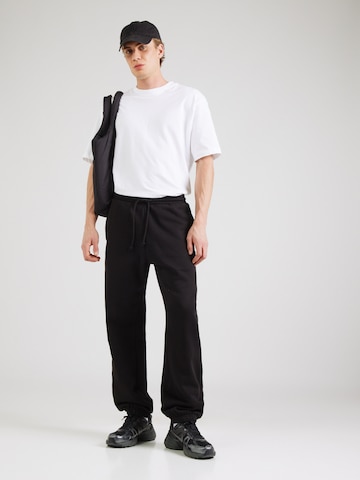 WEEKDAY Tapered Bukser 'Classic' i sort
