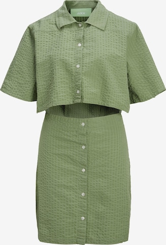 Robe-chemise JJXX en vert : devant