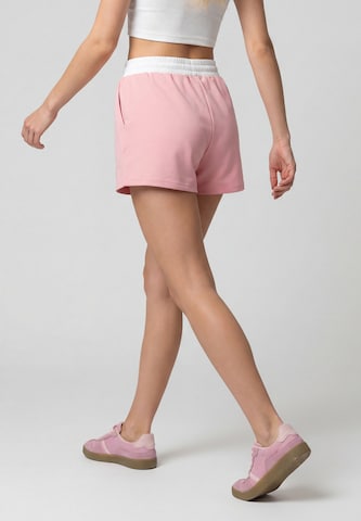 Regular Pantalon Jika en rose