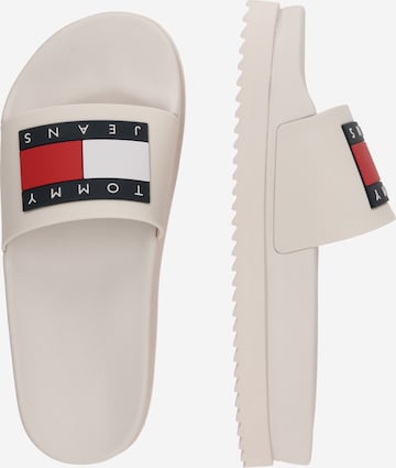 Tommy Jeans - Zapatos abiertos en beige