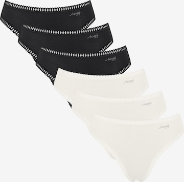 Slip di SLOGGI in nero: frontale