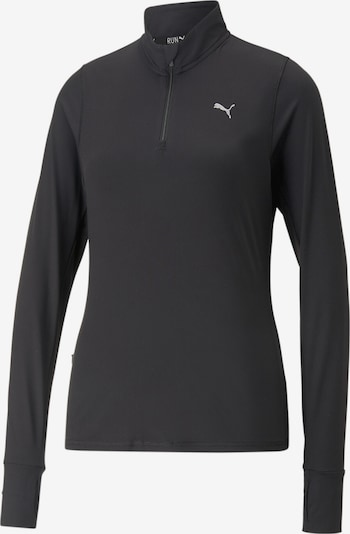 PUMA Functioneel shirt in de kleur Zilvergrijs / Zwart, Productweergave