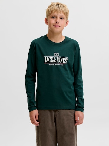 T-Shirt 'JORFrederiksberg' Jack & Jones Junior en vert : devant