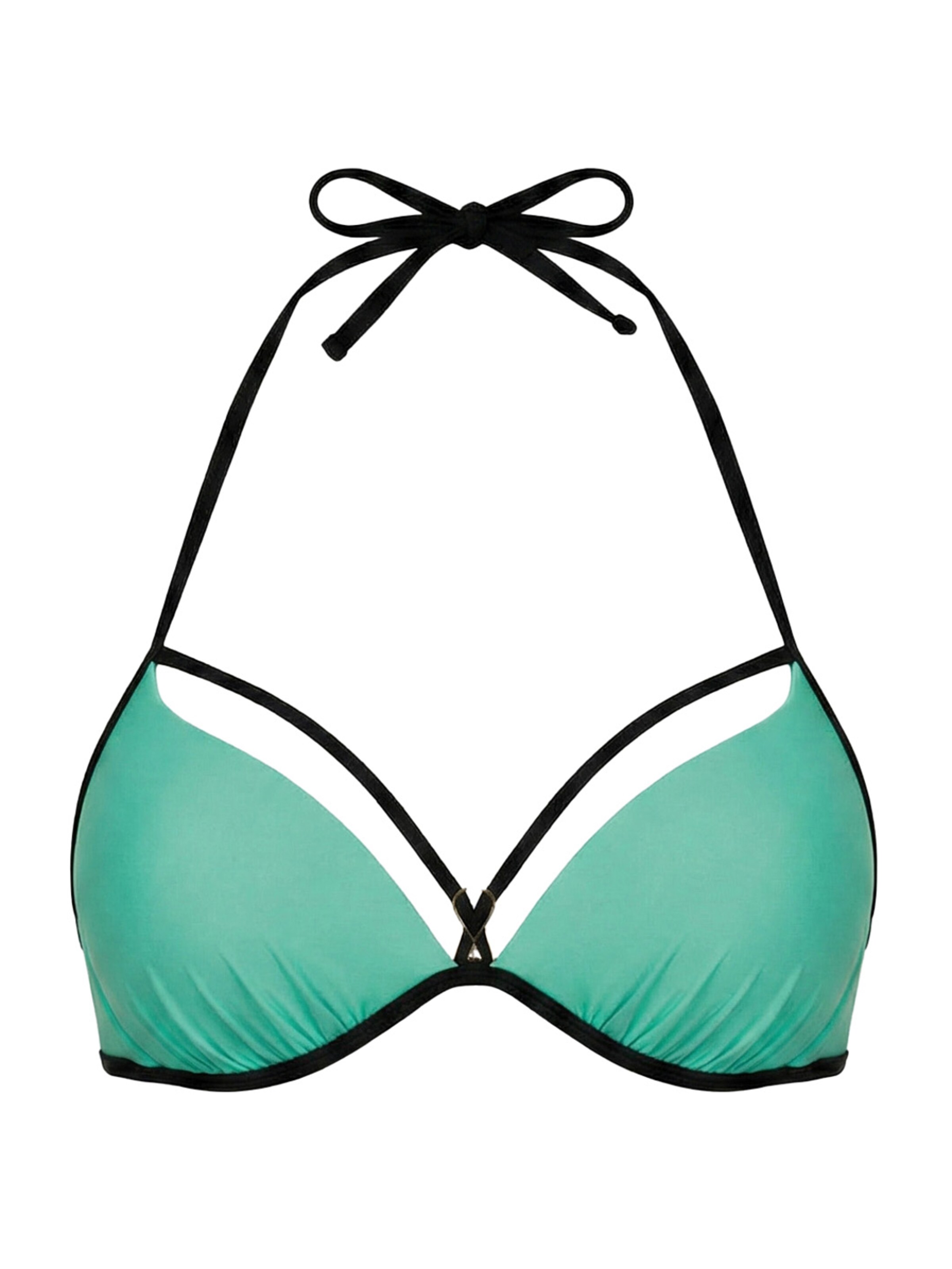 Marko Push-up Bikini top 'Kaori' in Green: front
