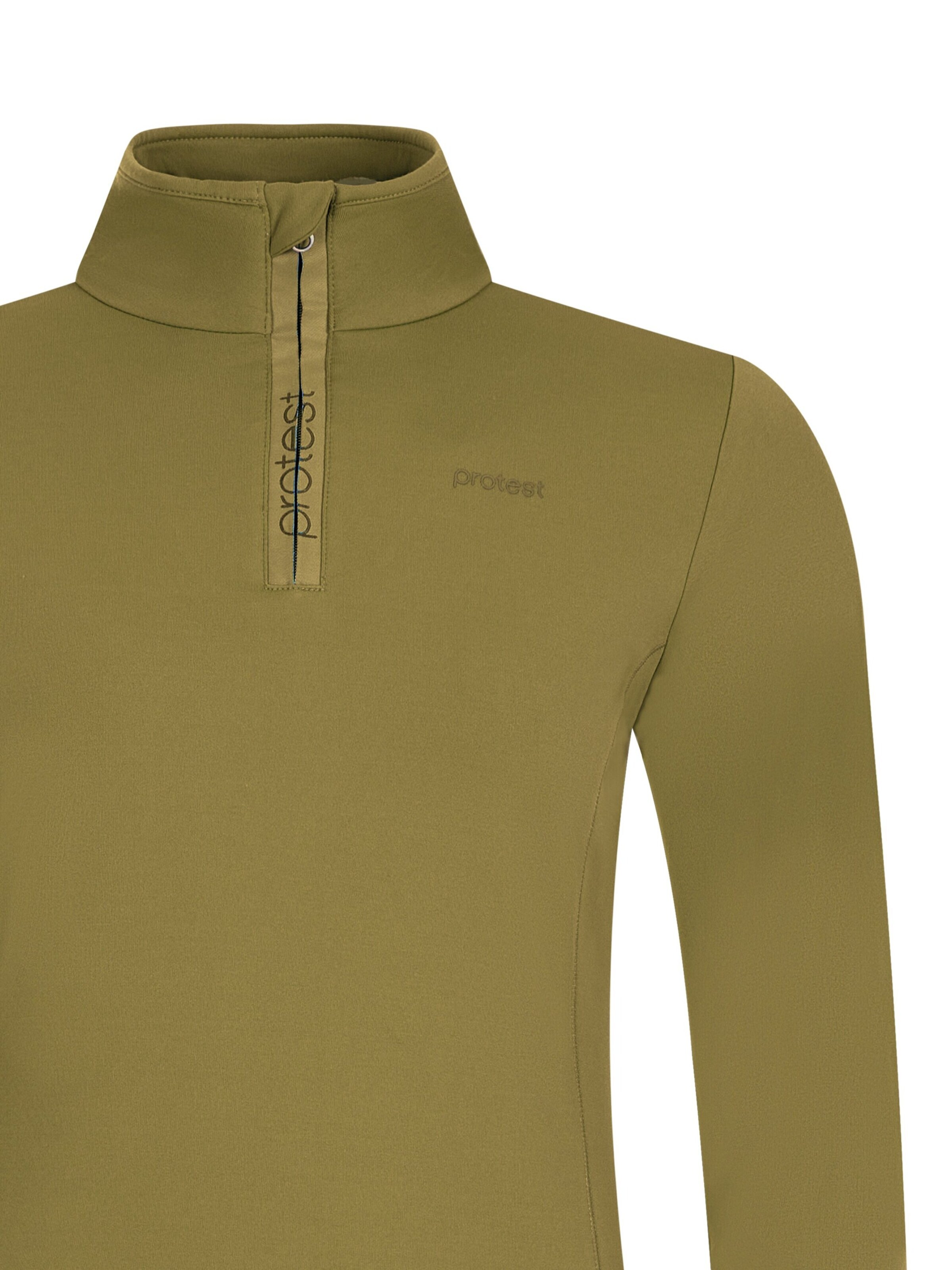 PROTEST Sportief sweatshirt 'REFABRIZ' in Groen